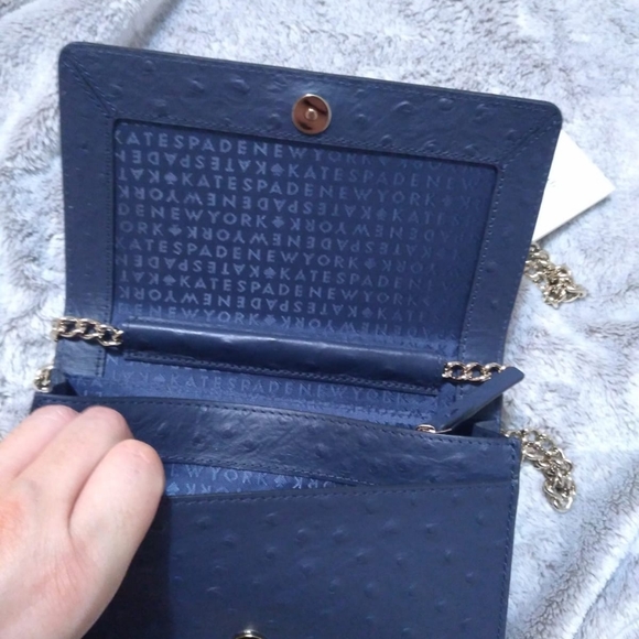Kate Spade Ostrich Embossed - Picture 9 of 16